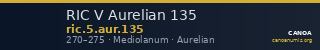 RIC V Aurelian 135 — CANOA