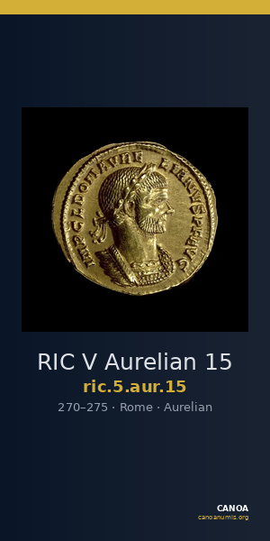RIC V Aurelian 15 — CANOA