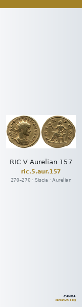 RIC V Aurelian 157 — CANOA