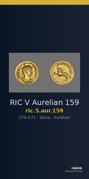 RIC V Aurelian 159 — CANOA