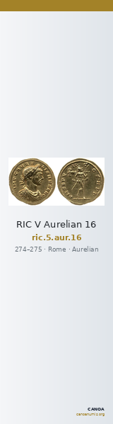 RIC V Aurelian 16 — CANOA