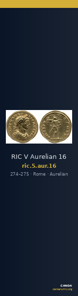 RIC V Aurelian 16 — CANOA