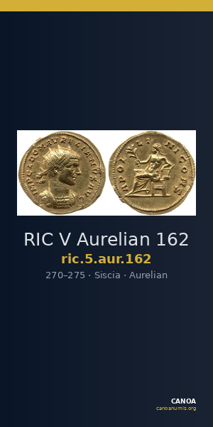 RIC V Aurelian 162 — CANOA