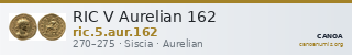 RIC V Aurelian 162 — CANOA