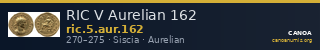 RIC V Aurelian 162 — CANOA