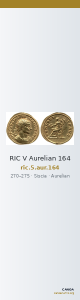 RIC V Aurelian 164 — CANOA