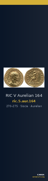 RIC V Aurelian 164 — CANOA