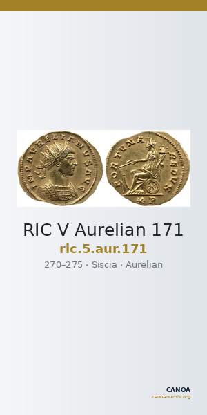 RIC V Aurelian 171 — CANOA