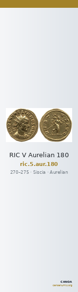 RIC V Aurelian 180 — CANOA