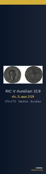 RIC V Aurelian 319 — CANOA