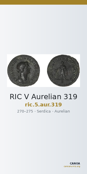 RIC V Aurelian 319 — CANOA