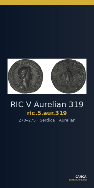 RIC V Aurelian 319 — CANOA