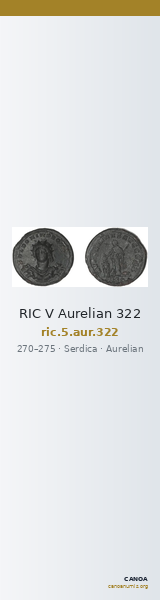 RIC V Aurelian 322 — CANOA