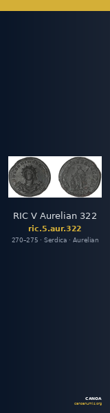 RIC V Aurelian 322 — CANOA