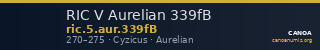 RIC V Aurelian 339fB — CANOA