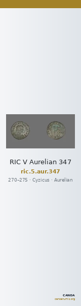 RIC V Aurelian 347 — CANOA
