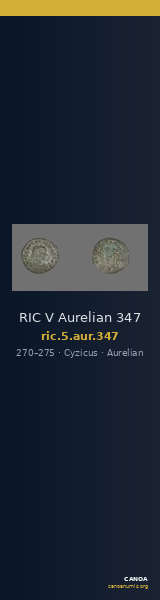 RIC V Aurelian 347 — CANOA