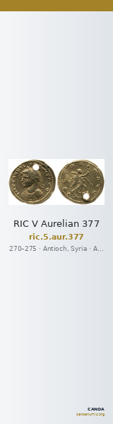 RIC V Aurelian 377 — CANOA