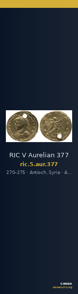 RIC V Aurelian 377 — CANOA