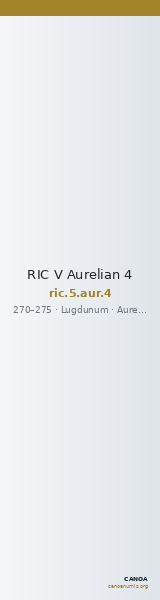 RIC V Aurelian 4 — CANOA