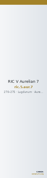 RIC V Aurelian 7 — CANOA