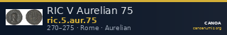 RIC V Aurelian 75 — CANOA