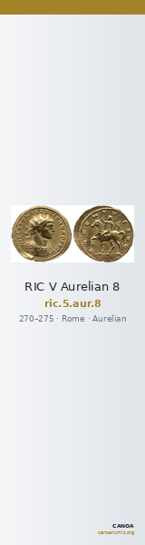 RIC V Aurelian 8 — CANOA