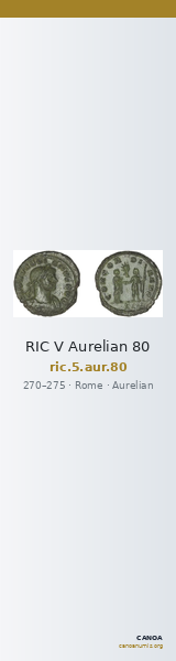 RIC V Aurelian 80 — CANOA