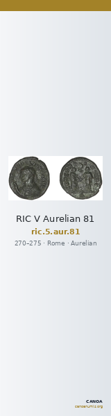 RIC V Aurelian 81 — CANOA