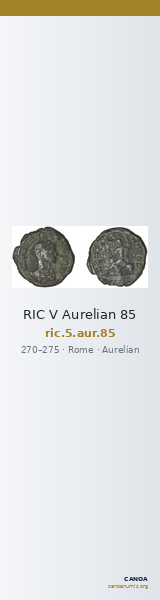 RIC V Aurelian 85 — CANOA