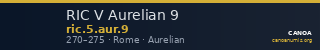 RIC V Aurelian 9 — CANOA