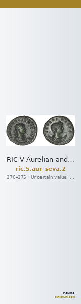 RIC V Aurelian and Severina 2 — CANOA
