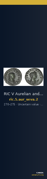 RIC V Aurelian and Severina 2 — CANOA