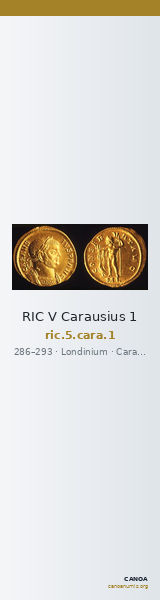 RIC V Carausius 1 — CANOA