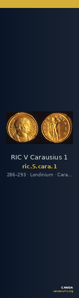 RIC V Carausius 1 — CANOA