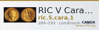 RIC V Carausius 1 — CANOA