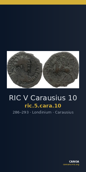 RIC V Carausius 10 — CANOA