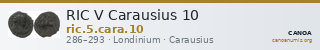 RIC V Carausius 10 — CANOA