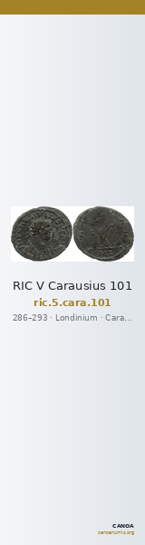 RIC V Carausius 101 — CANOA