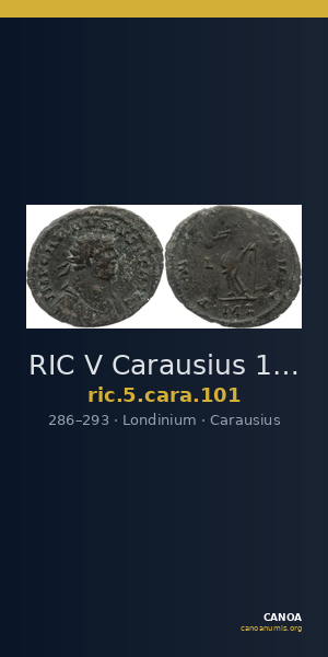 RIC V Carausius 101 — CANOA