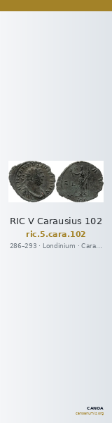 RIC V Carausius 102 — CANOA