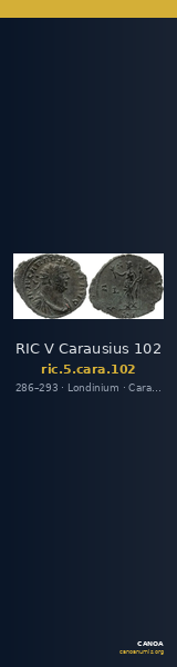 RIC V Carausius 102 — CANOA