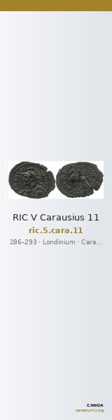 RIC V Carausius 11 — CANOA
