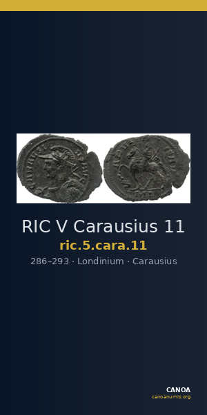 RIC V Carausius 11 — CANOA