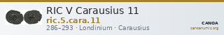 RIC V Carausius 11 — CANOA