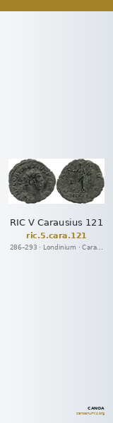 RIC V Carausius 121 — CANOA
