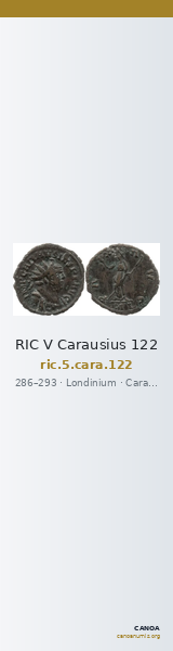 RIC V Carausius 122 — CANOA