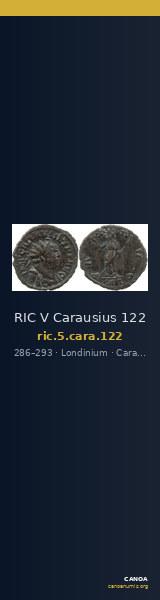 RIC V Carausius 122 — CANOA