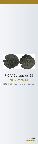 RIC V Carausius 13 — CANOA