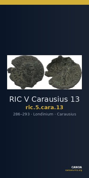 RIC V Carausius 13 — CANOA